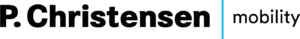 P. Christensen Mobility logo - sort