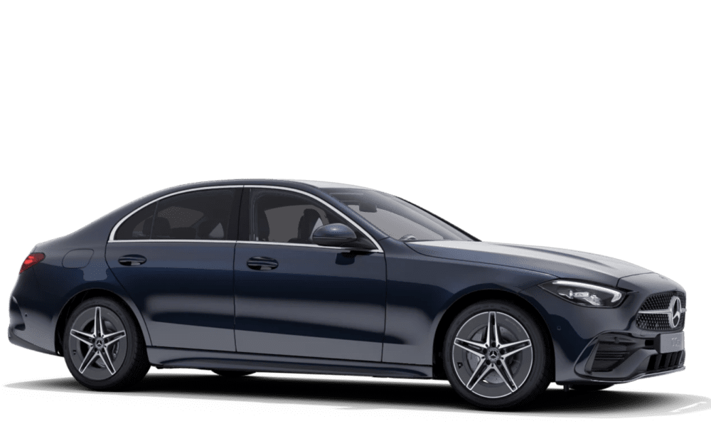 Mercedes-Benz C-Klasse AMG Line - Canvasitblå