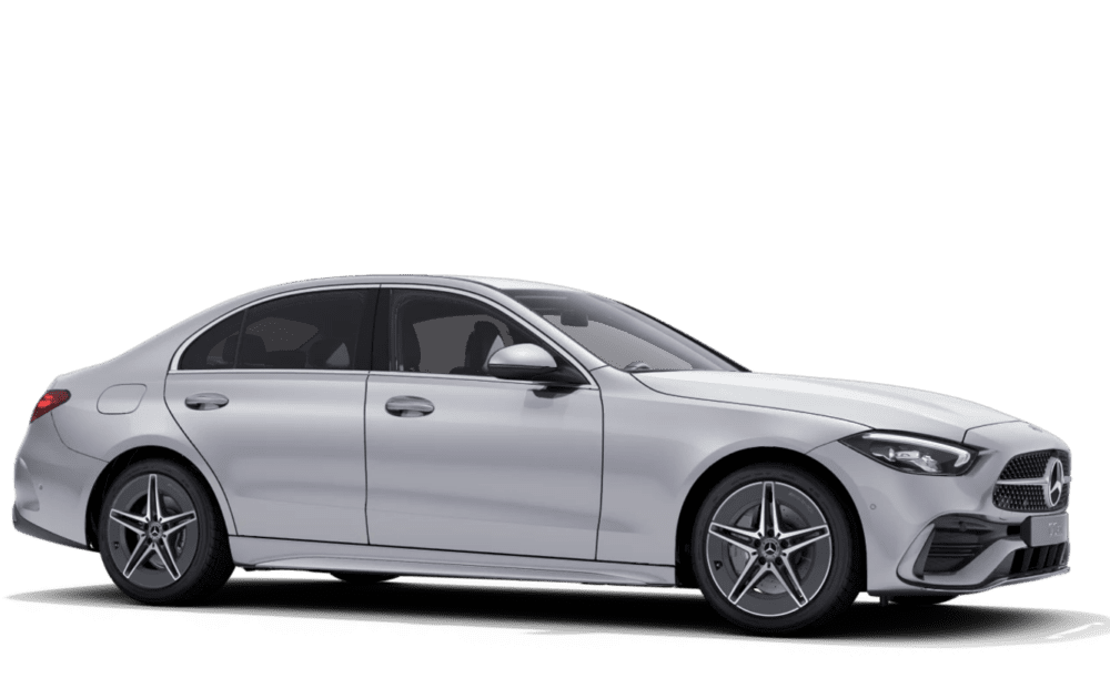 Mercedes-Benz C-Klasse AMG Line - Hightech sølv